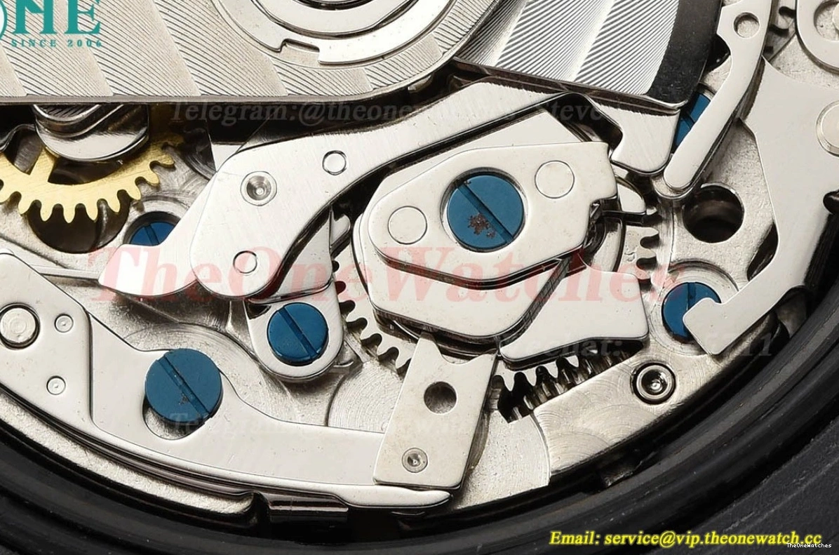 M+F Pelagos TI Chrono Black FXD NY Car A7750 43mm Dial 0119